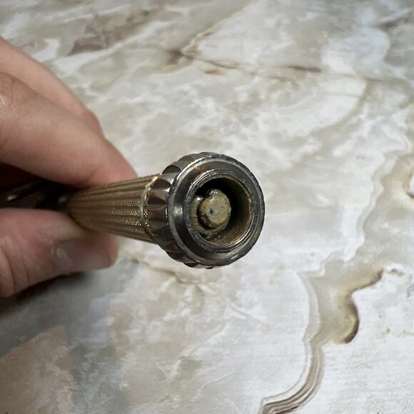 Vintage Gillette Lady Gold Star Burst Women's Safety Razor Barber Tool USA - Picture 9 of 13